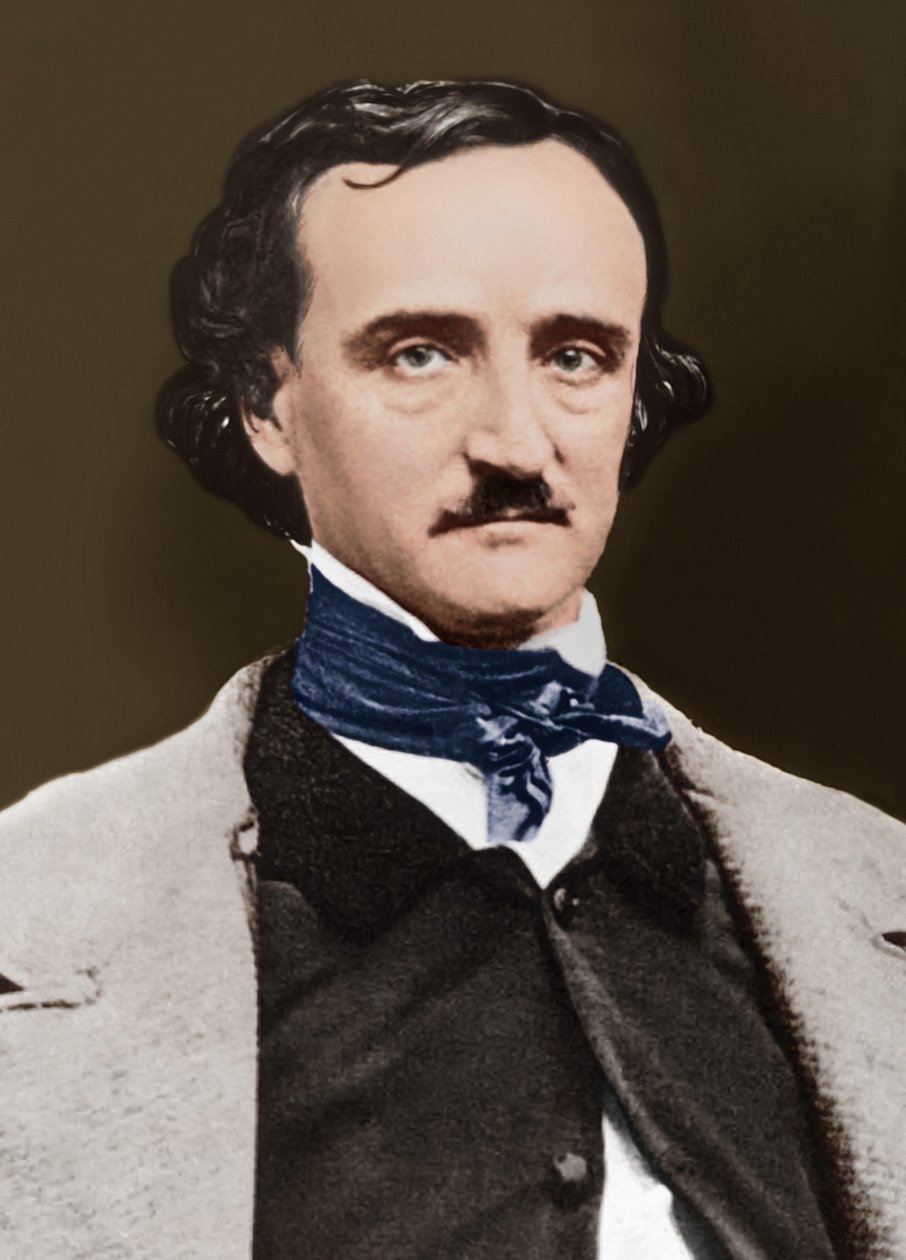 Retrato de Edgar Allan Poe, c.1849 de Sarah Ellen Whitman