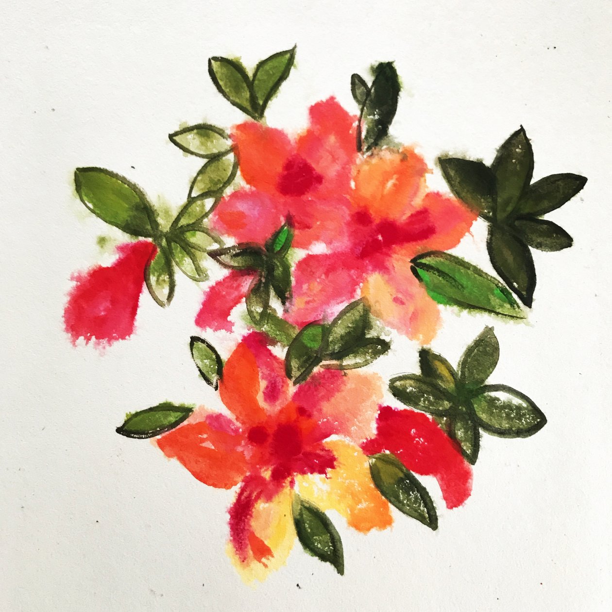 posy pastel de Sarah Thompson Engels