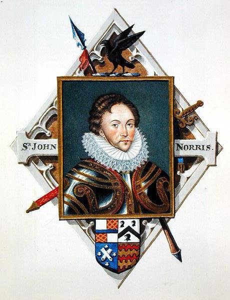 Retrato do Capitão Sir John Norris (c.1547-97) de 