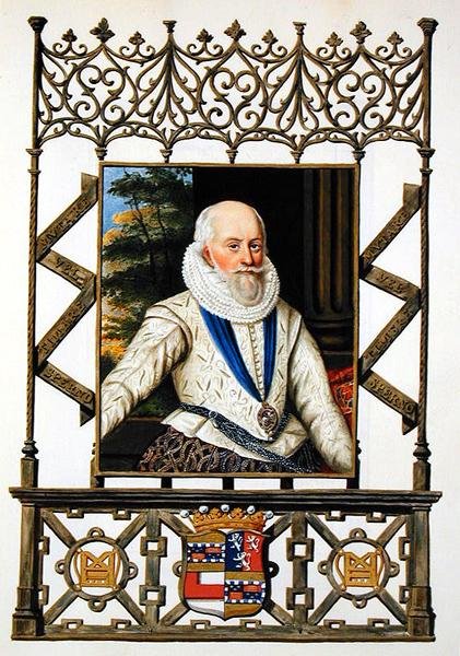 Retrato de Edward Somerset (1553-1628) 4º Conde de Worcester de 