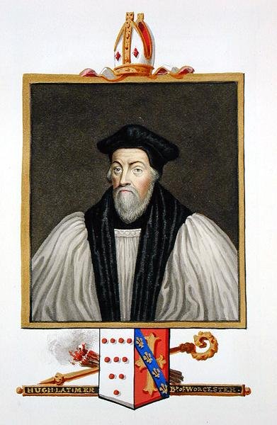Retrato de Hugh Latimer (b.c.1486-1555) Bispo de Worcester de 