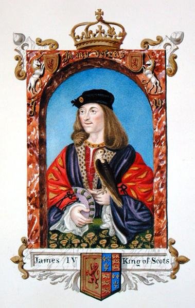 Retrato de James IV of Scotland (1473-1513) de 