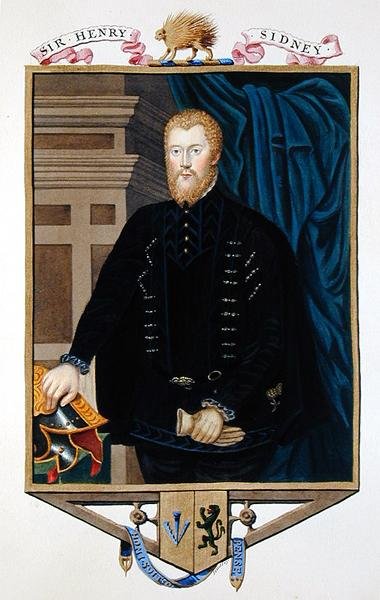 Retrato de Sir Henry Sidney (1529-86) de 