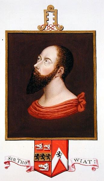 Retrato de Sir Thomas Wyatt o Ancião (c.1503-d.1542) de 