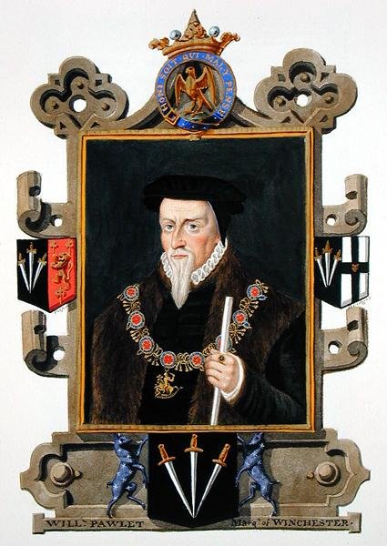 Retrato de Sir William Paulet (c.1485-1572) Marquês de Winchester de 