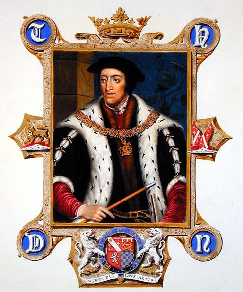 Retrato de Thomas Howard (1473-1554) 3º Duque de Norfolk de 