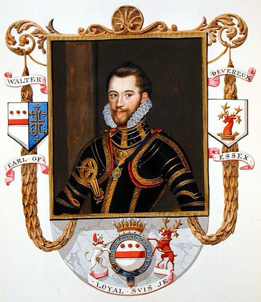 Retrato de Walter Devereux (1541-76) 1º Conde de Essex de 