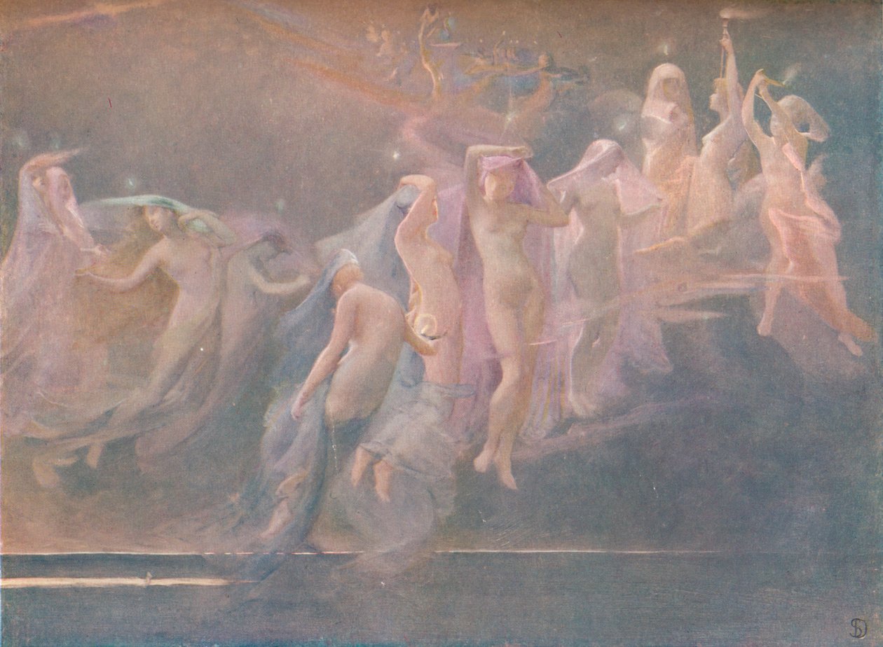 As Estrelas da Manhã Les Etoiles du Matin, 1886 de Sarah Paxton Ball Dodson