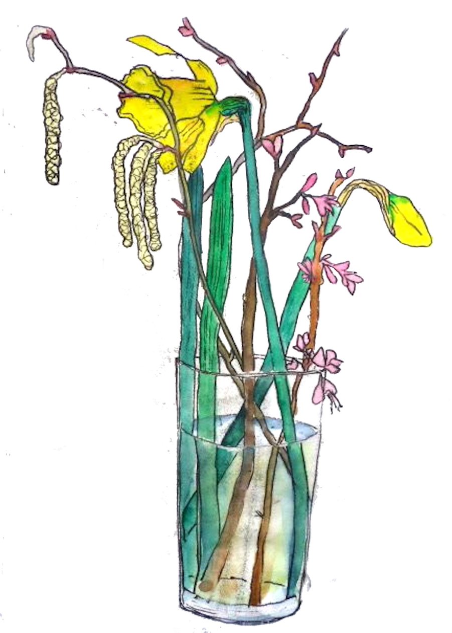 Daffodils de Sarah Thompson Engels