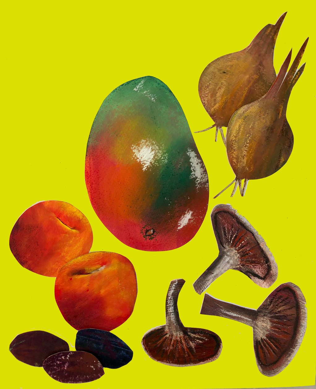 Frutas e legumes,2020,recorte de Sarah Thompson Engels