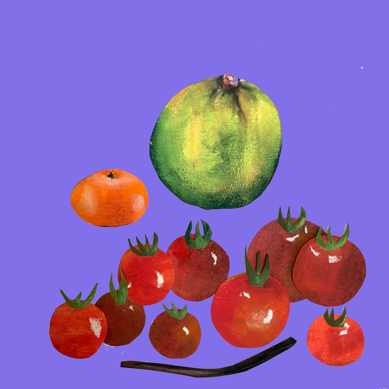Frutas e legumes,2020,recorte de Sarah Thompson Engels