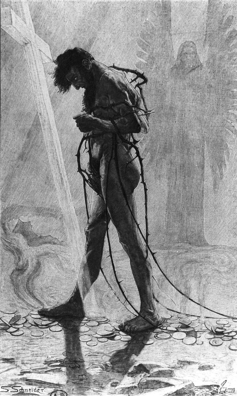 Judas, 1896 de Sascha Schneider