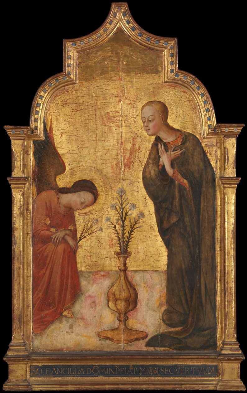 A Anunciação, ca. 1435 de Sassetta