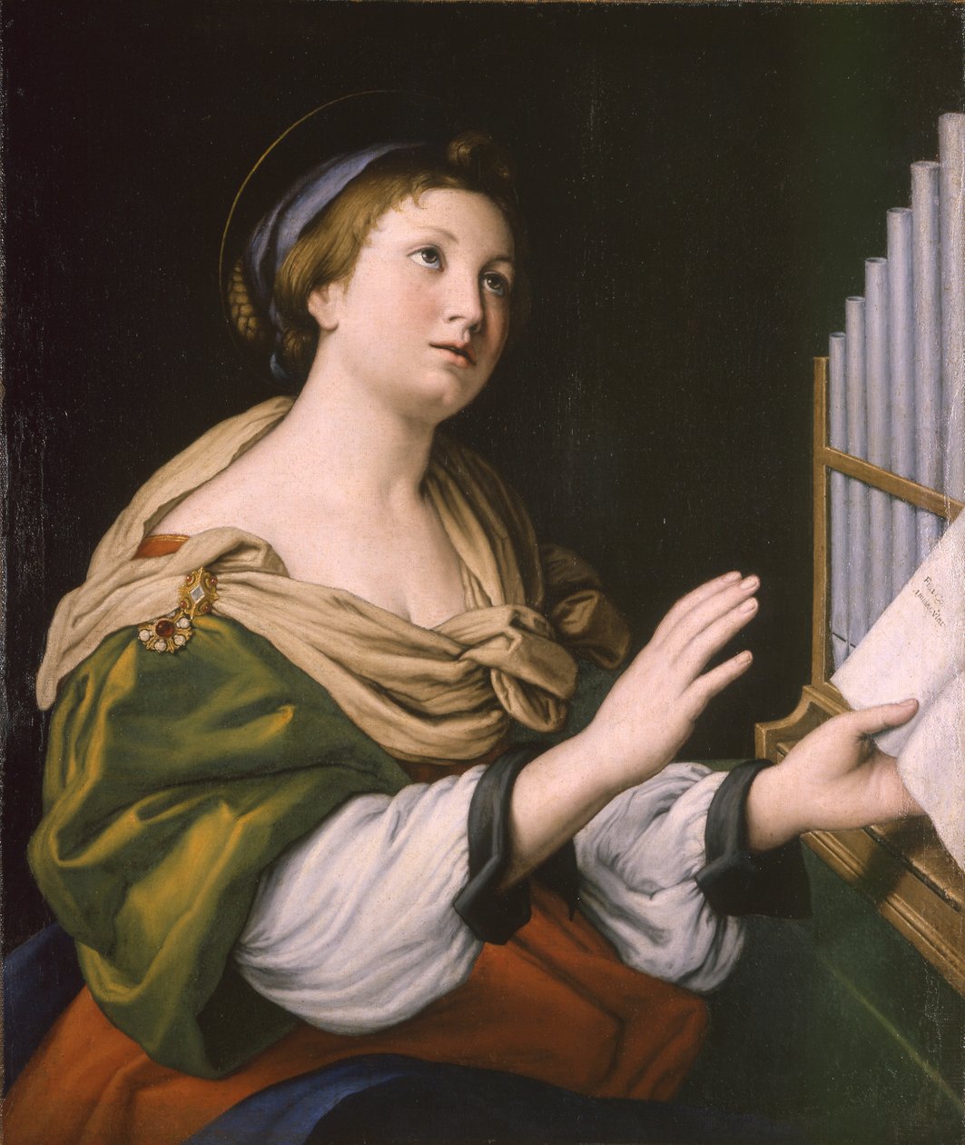 Santa Cecília, entre 1640 e 1650 de Sassoferrato