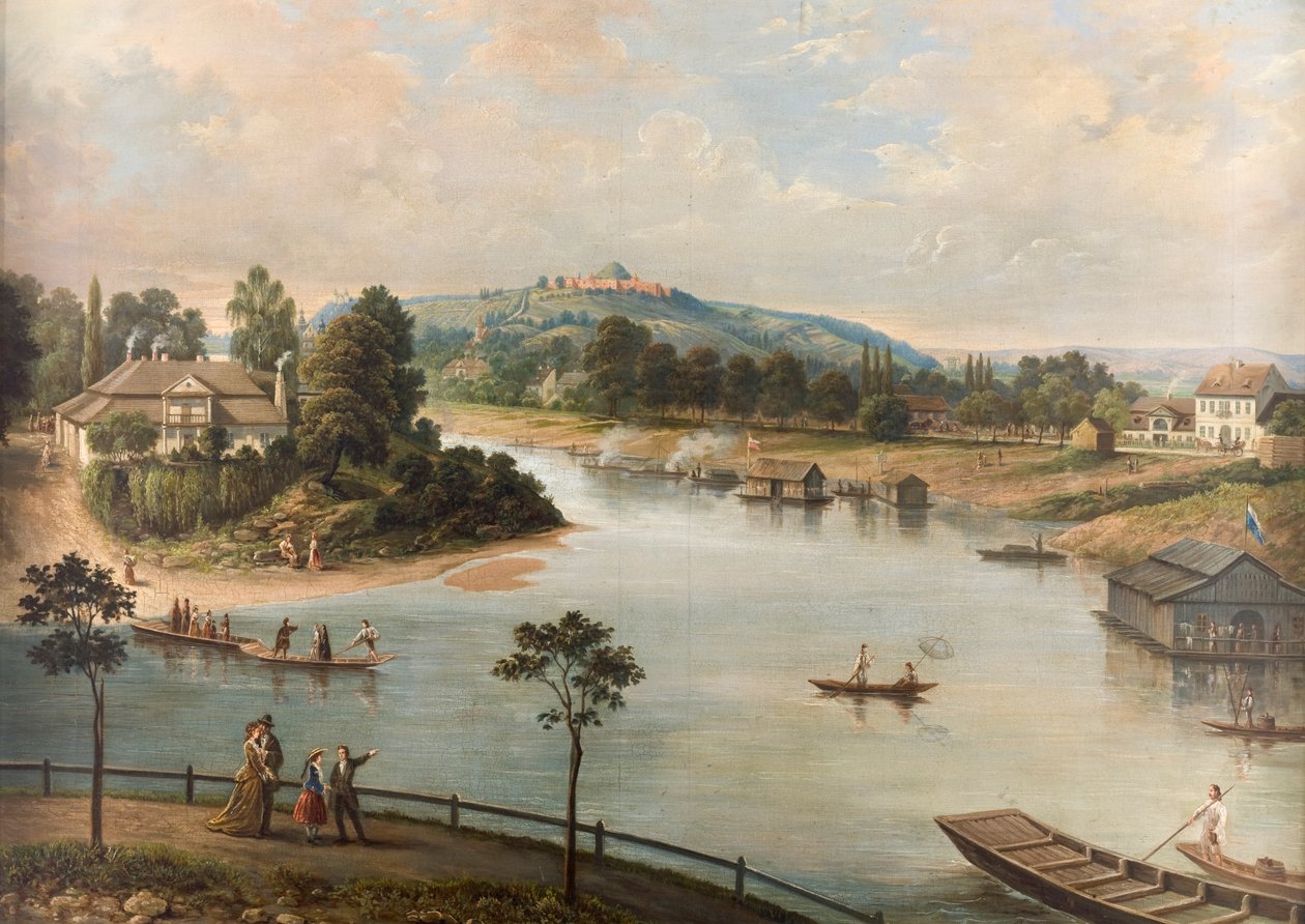 Vista de Cracóvia de Saturnin Swierzynski