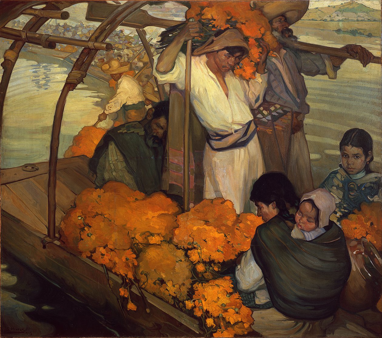 A oferenda de Saturnino Herrán