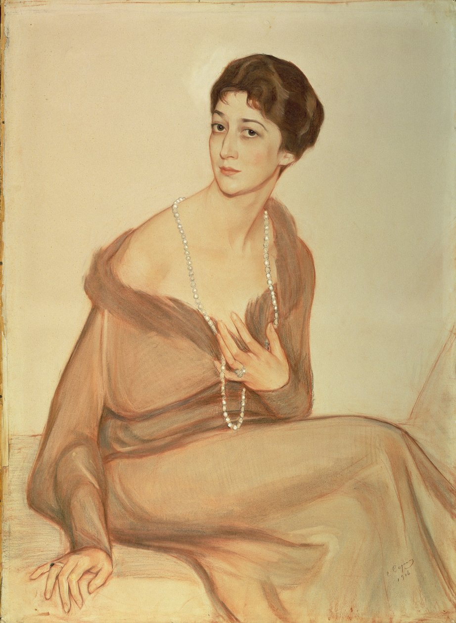 Retrato de Vanda Weiner de Savelij Abramovich Sorin