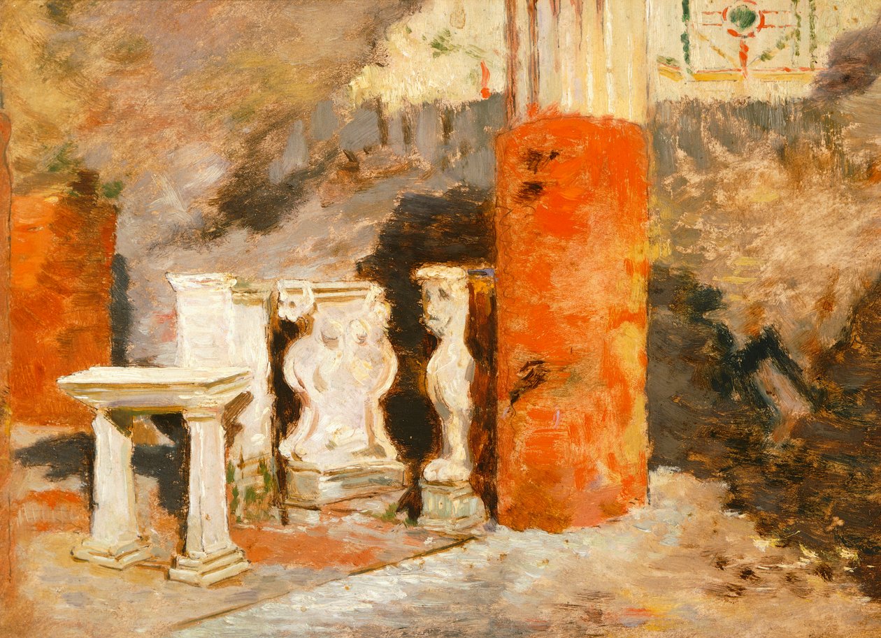 Casa em Pompeia, de Francesco Saverio Altamura (1826-1897) de Saverio Altamura