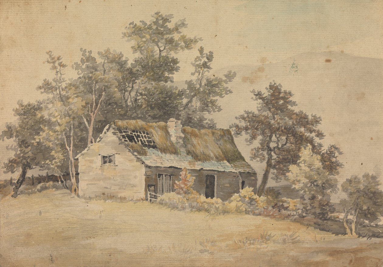 Paisagem com uma Moradia em Ruína de Sawrey Gilpin