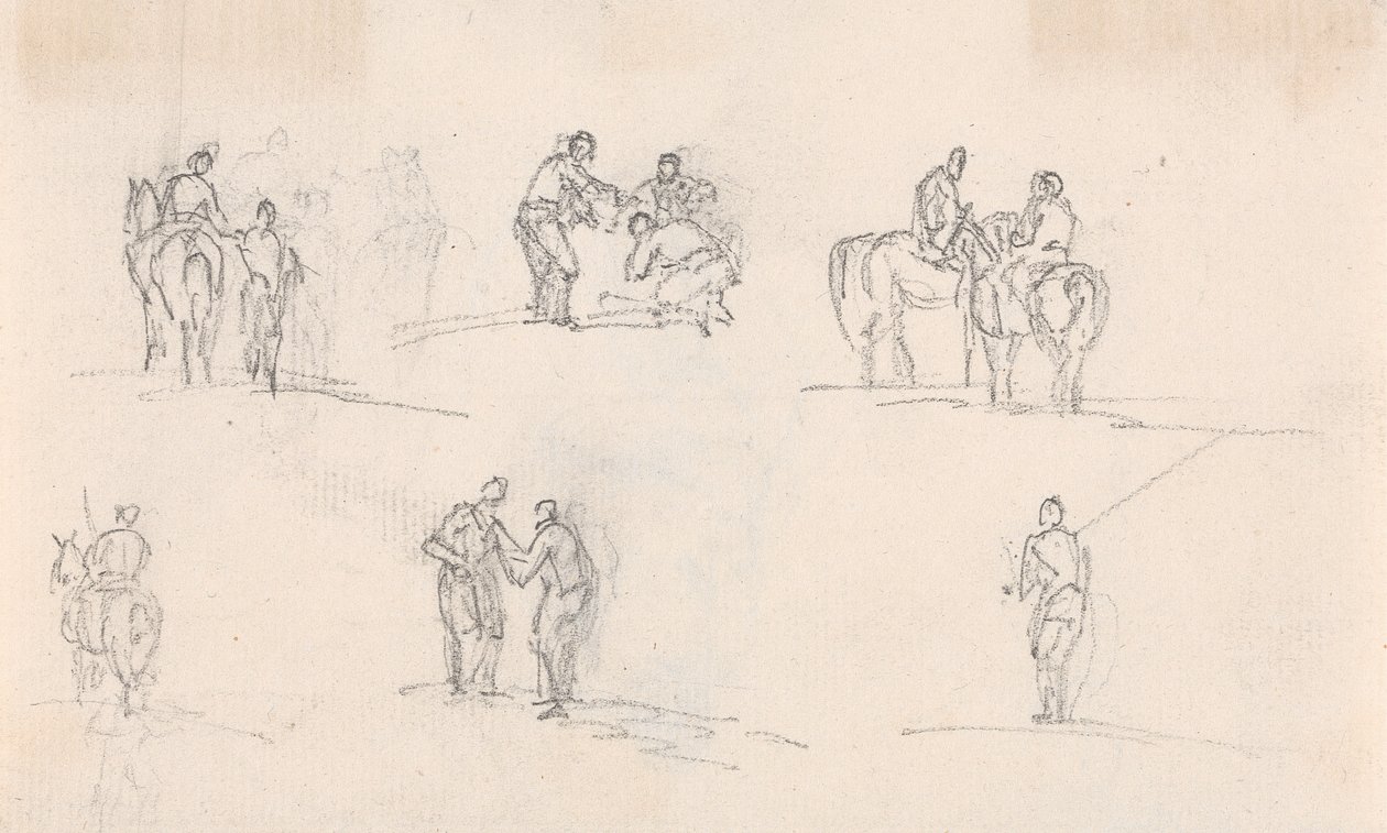 Seis Estudos de Números sobre Cavalos de Sawrey Gilpin