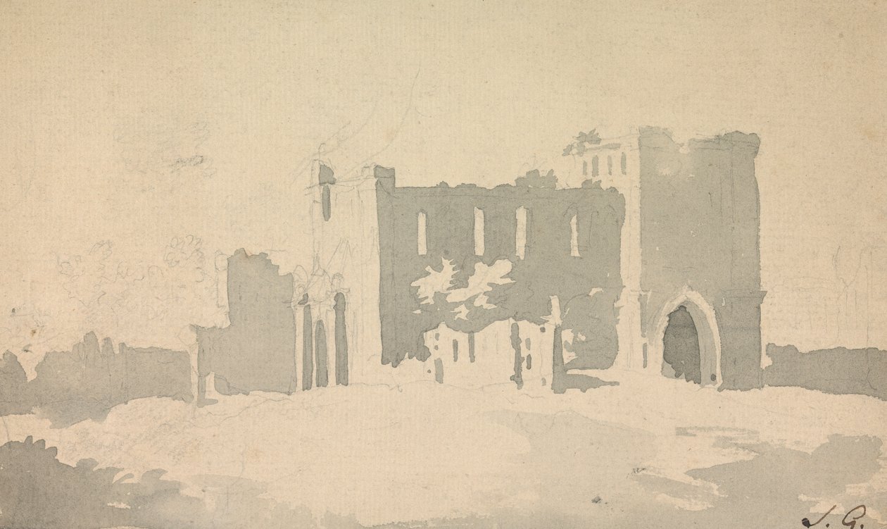 Esboço de Castelo de Sawrey Gilpin