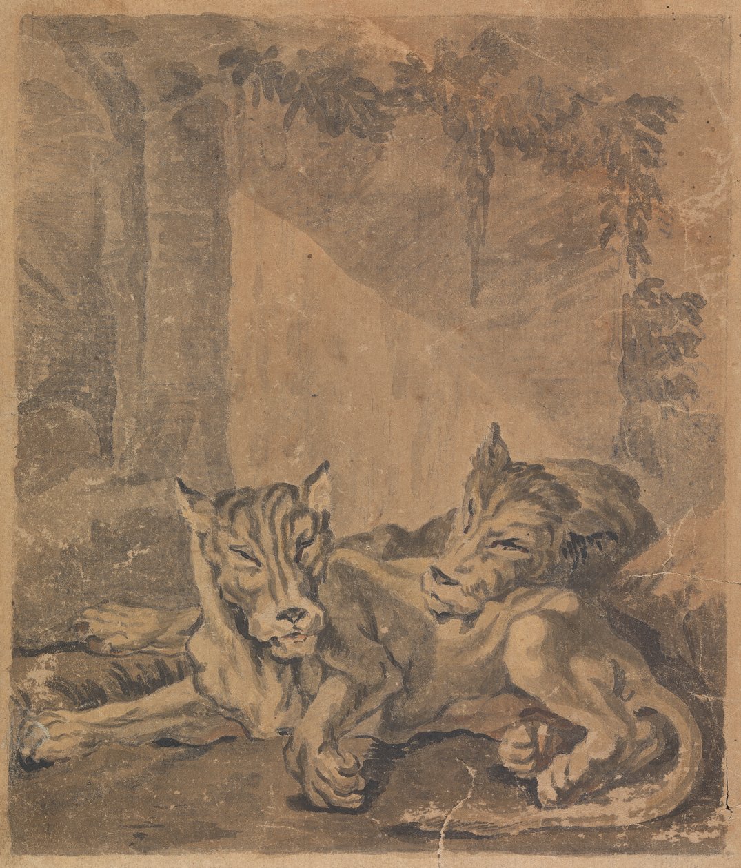 Dois Tigres de Sawrey Gilpin