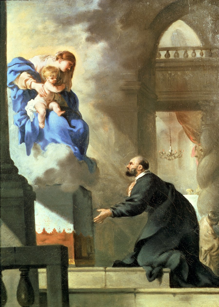 A visão de Santo Inácio de Sébastien Bourdon