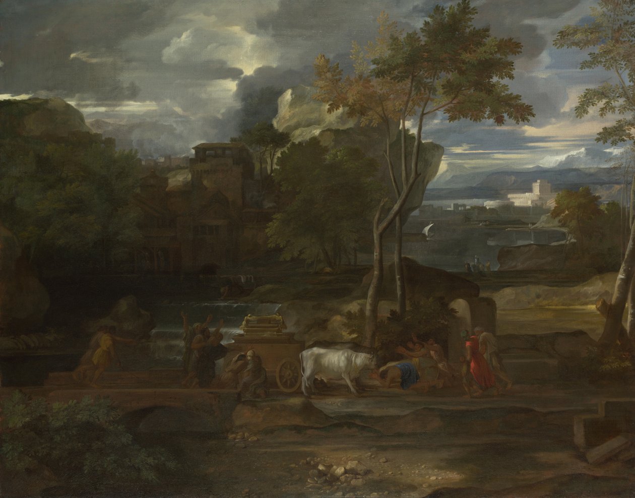 O Retorno da Arca, 1659 de Sébastien Bourdon