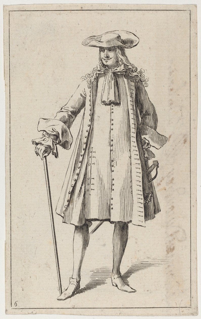 Homem com uma espada de Sébastien Le Clerc the elder