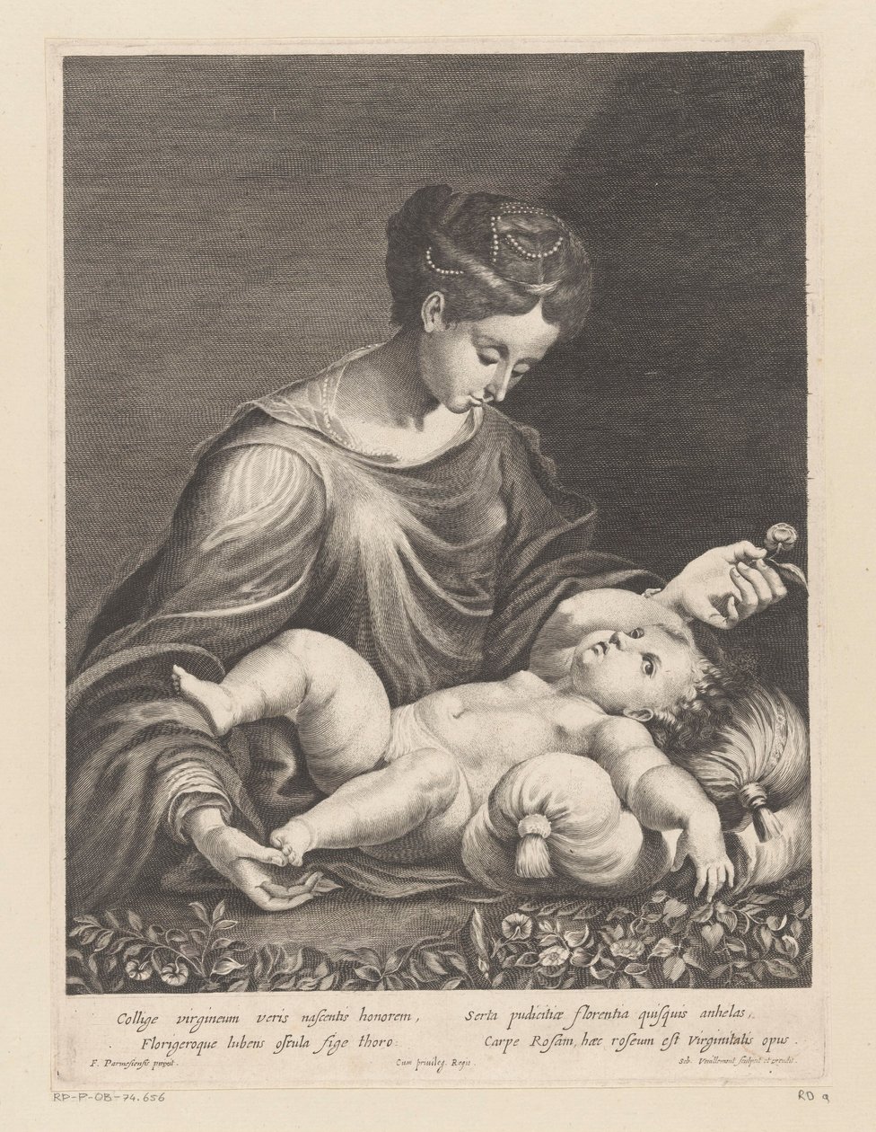 Maria com Criança de Sébastien Vouillemont