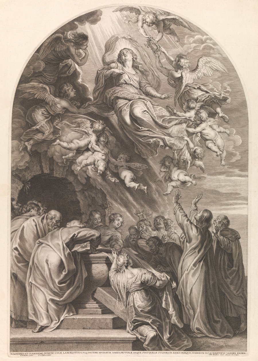 Ascensão de Maria de Schelte Adamsz. Bolswert