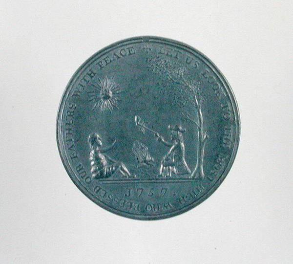 Medalha de paz indiana (prata) de School American