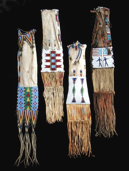 Sacos de cachimbo nativos americanos de School American
