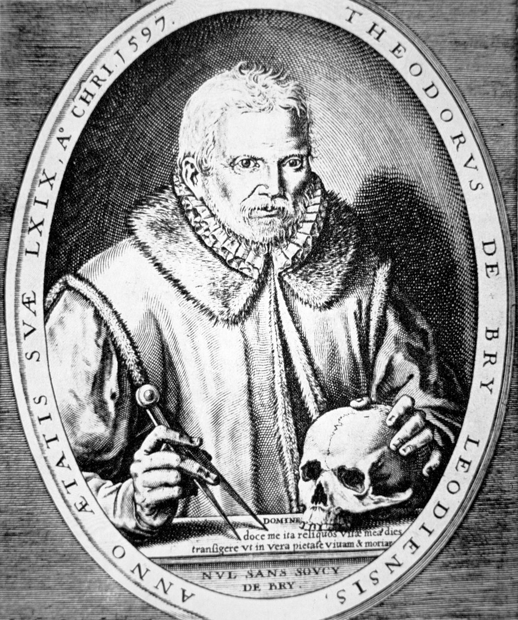 Theodore de Bry (litho) de School American