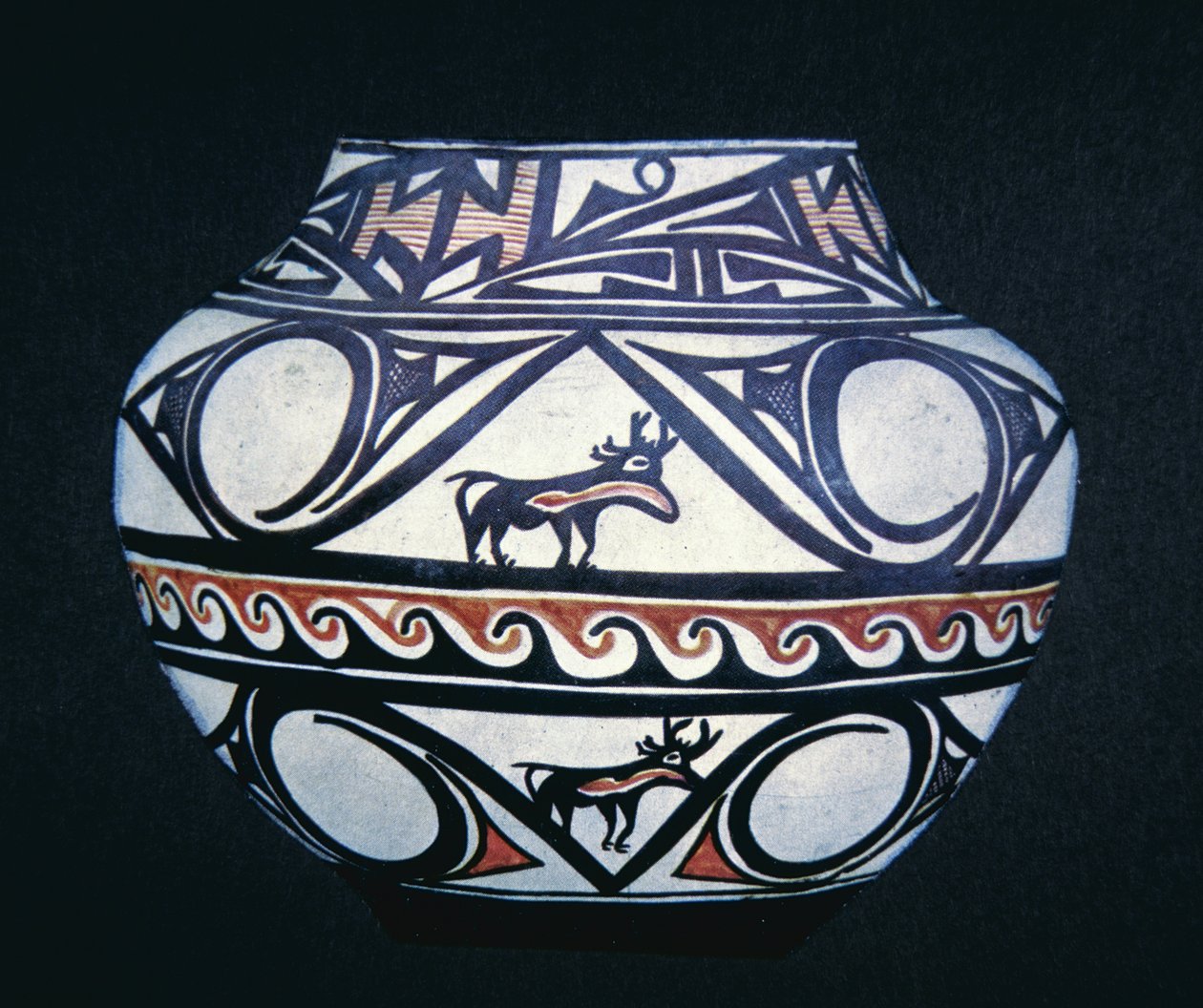 Pote de Água, Cultura Pueblo (cerâmica) de School American