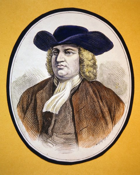 William Penn (cor litho) de School American