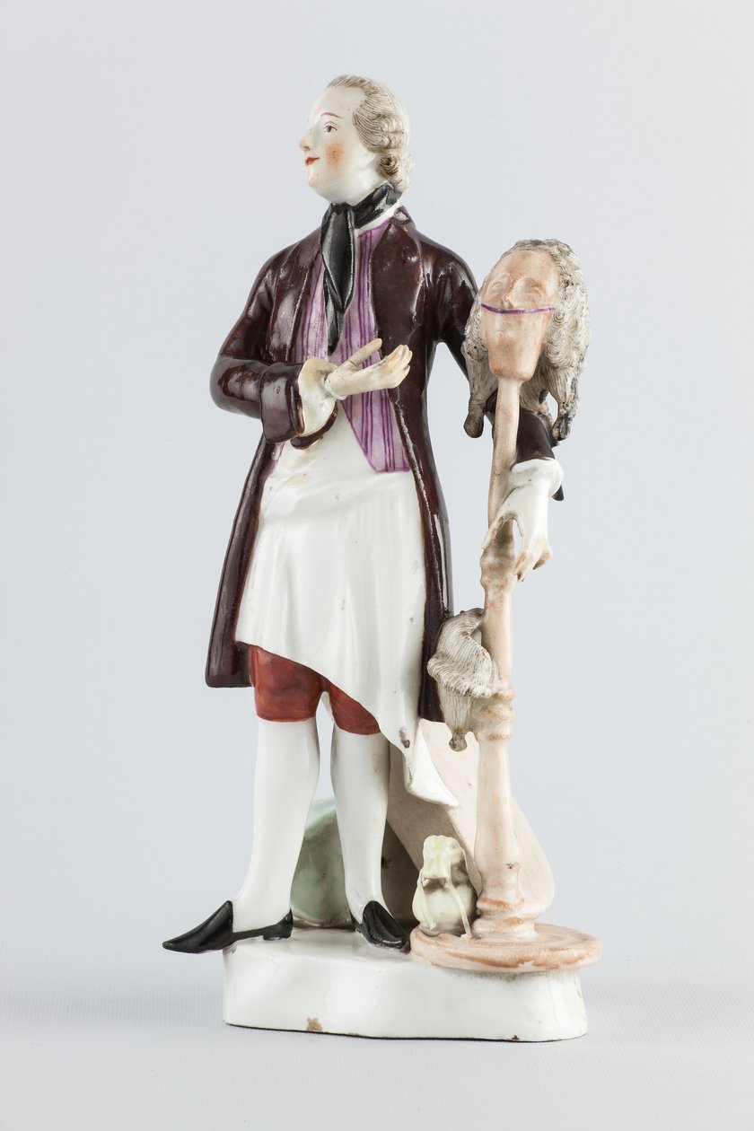 Estilista, figura masculina (porcelana) de School Austrian
