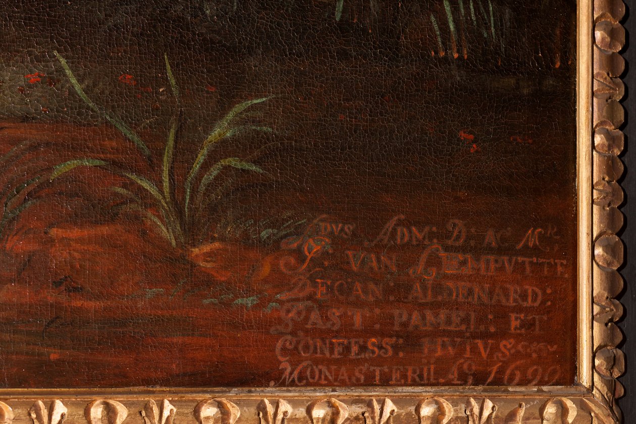 Ecstasy de Santa Teresa. 1692 (pintura) de School Belgian