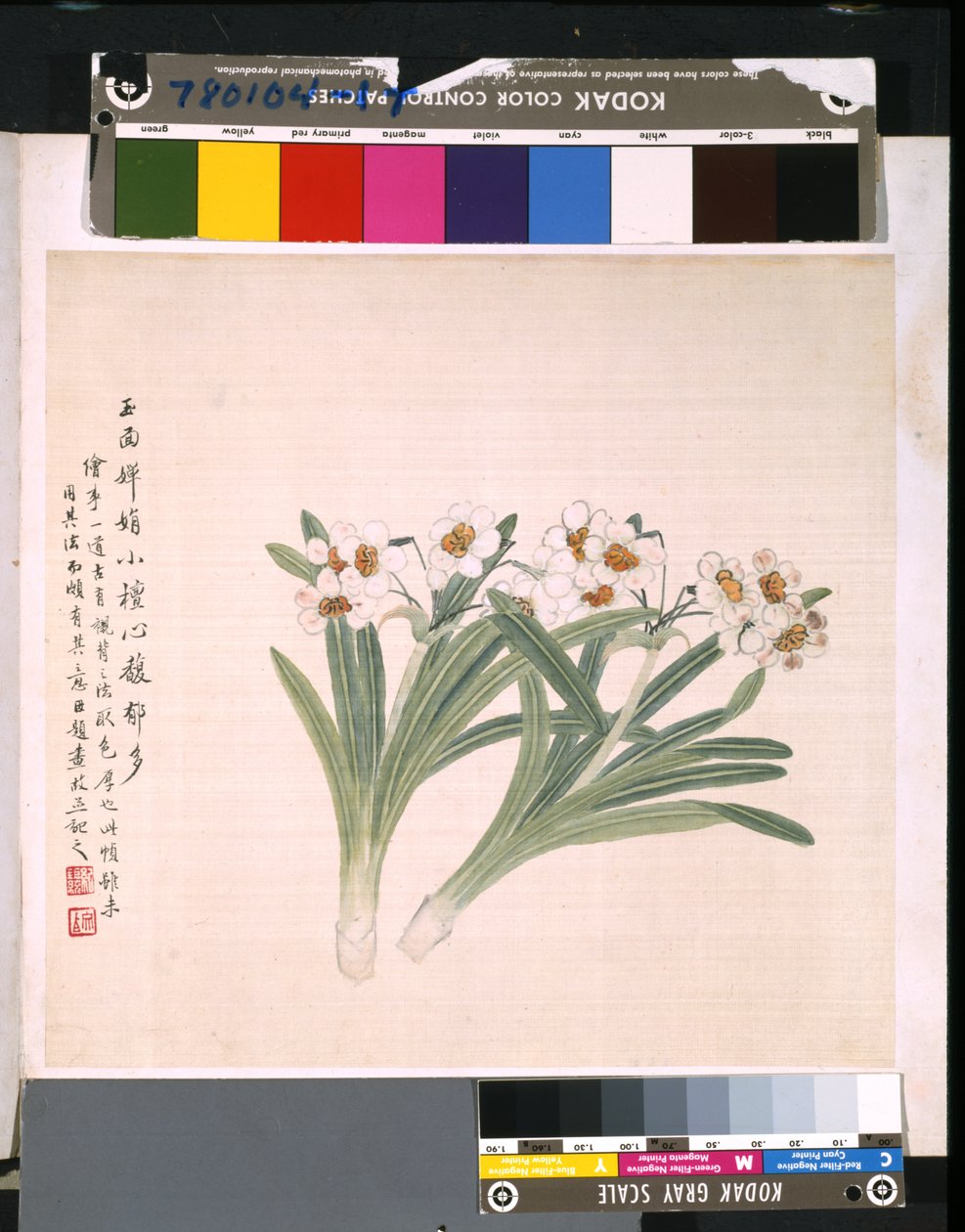 Álbum de flores e pássaros, data desconhecida (tinta e cor sobre seda) de School Chinese