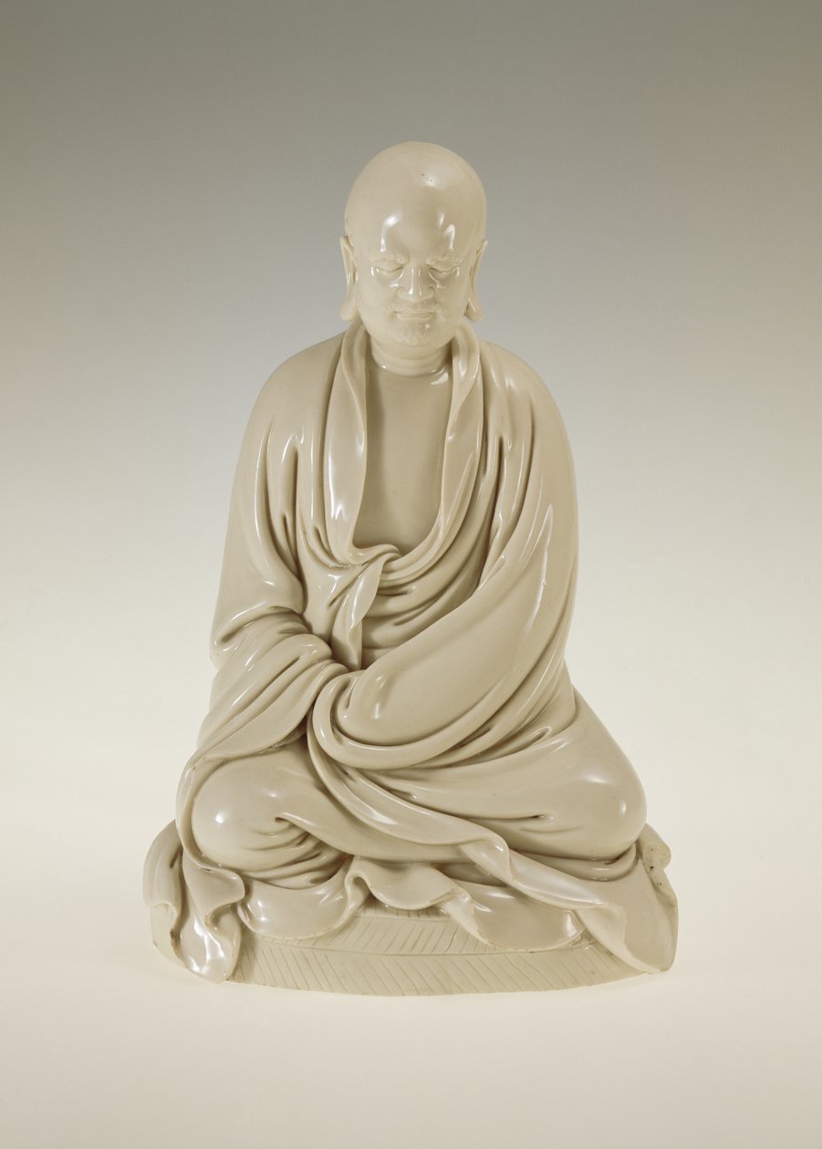 Bodhidharma (Damo), dinastia Ming (1368-1644) (porcelana) de School Chinese