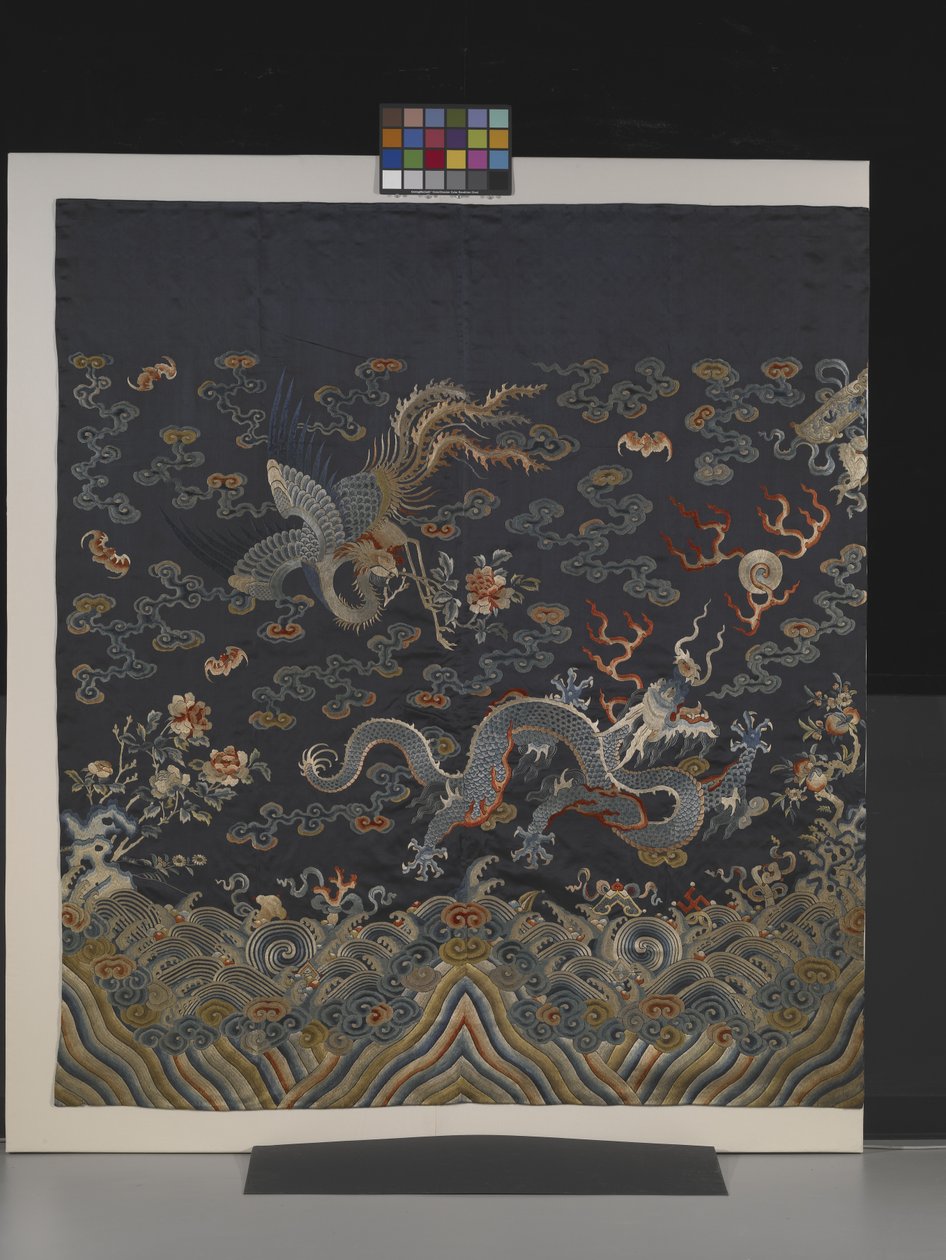 Cortinas de cama de noiva (seda) de School Chinese