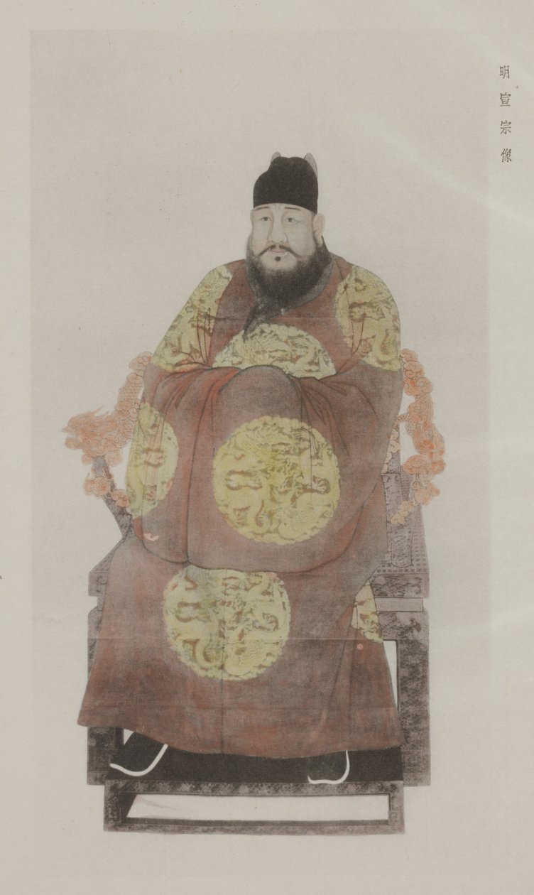 De Pinturas no Antigo Palácio Imperial de School Chinese