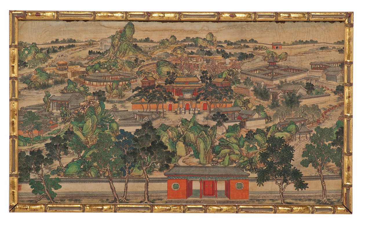 Uma das Vinte e Quatro Cenas do Sonho da Câmara Vermelha de School Chinese