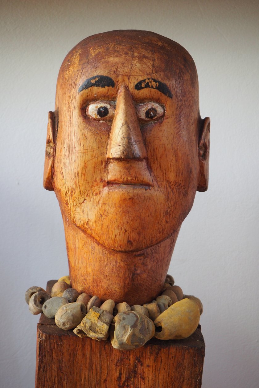 Escultura ingênua de School Colombian