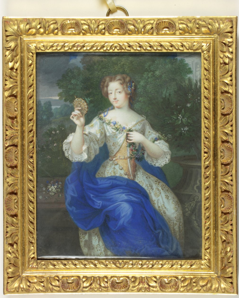 Marie-Angelique Scoraille de Rousille, Duquesa de Fontanges (esmalte) de School Continental