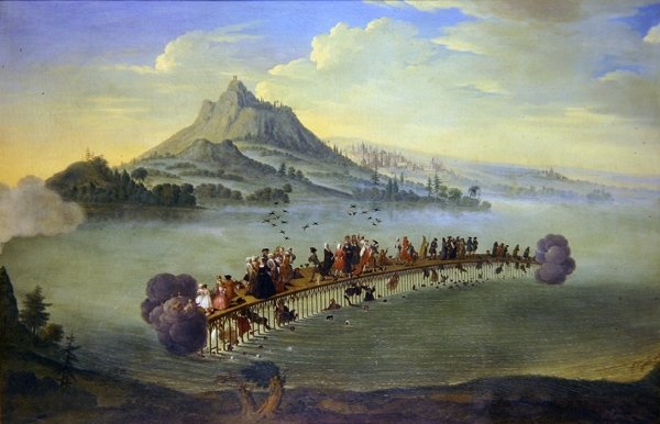 Ponte da Vida (óleo sobre tela) de School Dresden