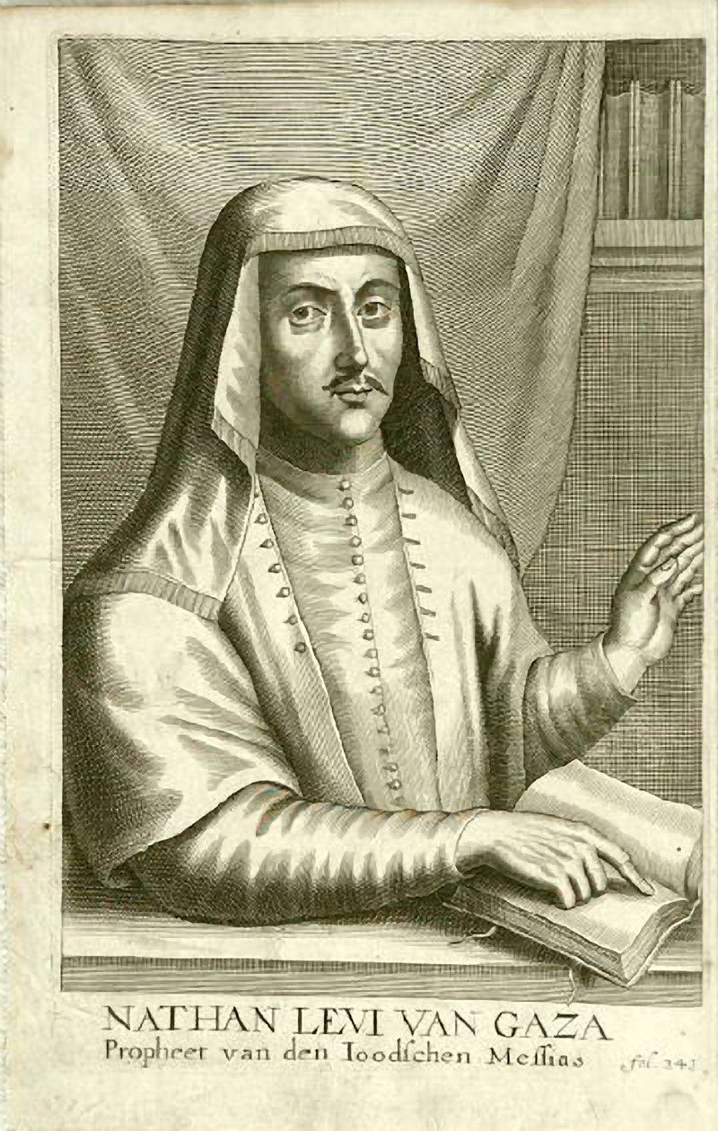 Nathan de Gaza (gravura) de School Dutch