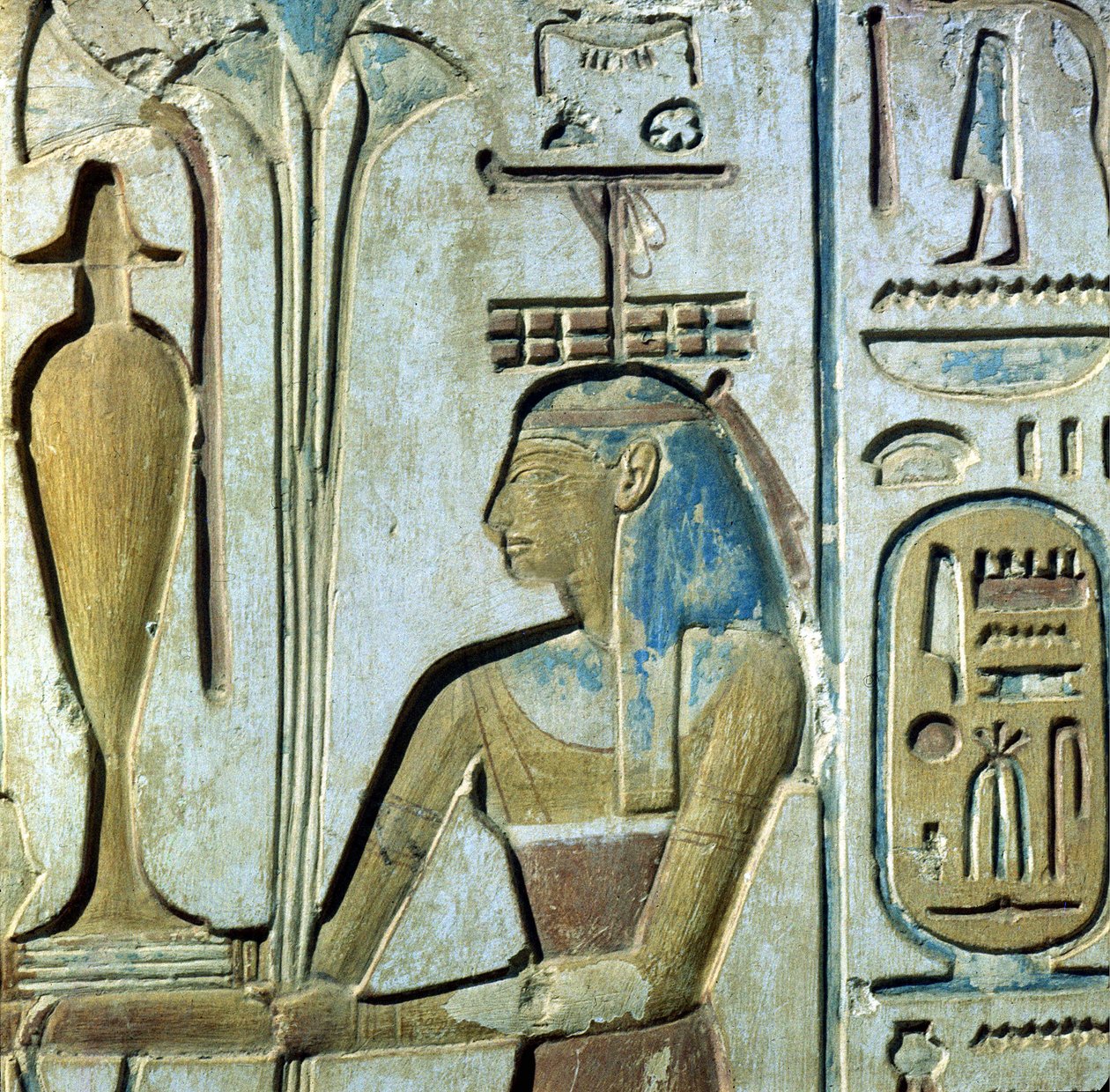 Abydos: Templo de Seti I dedicado ao Deus Osíris. de School Egyptian