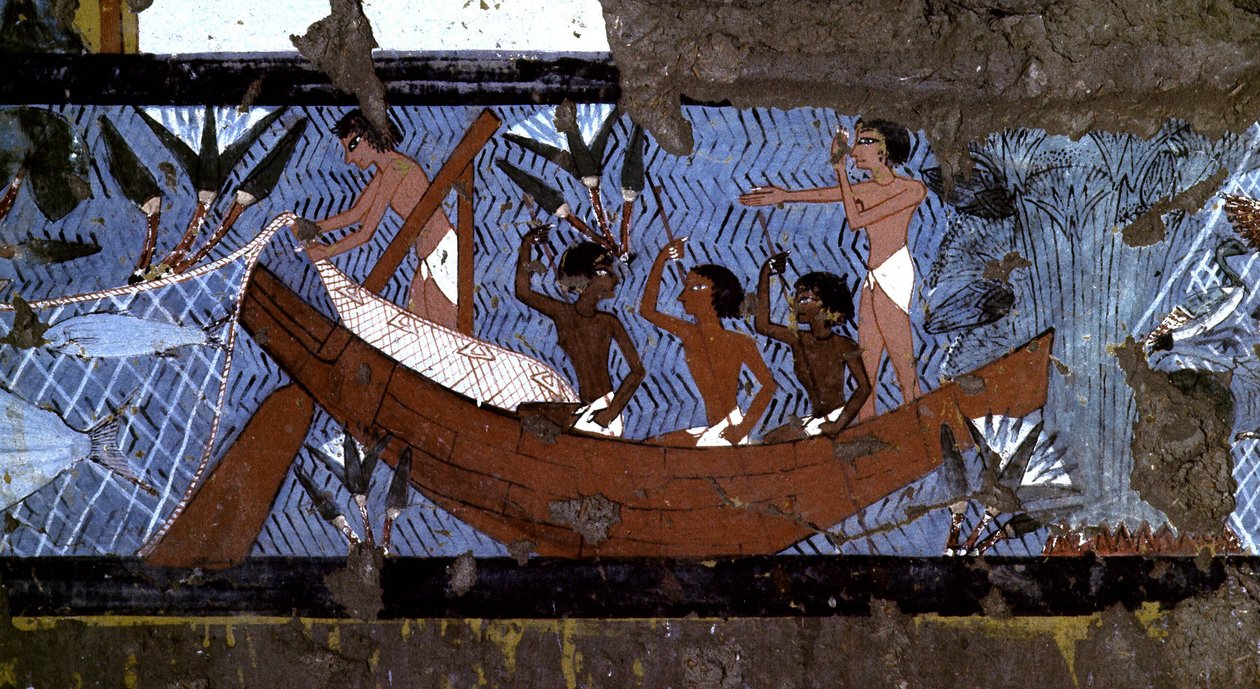 Luxor, Tebas: Margem esquerda do NIL. Sítio Web de DEIR EL MADINEH. Aldeia e necrópole de artesãos: túmulo de IPOUY 18ª Dinastia. de School Egyptian