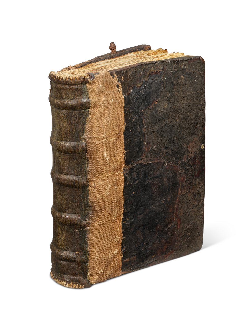 O Codex Sinaiticus Rescriptus, finais do século V-VII a 979 d.C. (tinta sobre velino) de School Egyptian